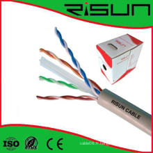 Câble LAN UTP CAT6 solide en usine